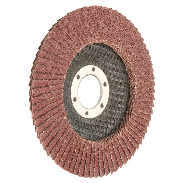 Wokin 5 Inch Aluminium Oxide Flap Disc .Fibre Backing 775108 - main